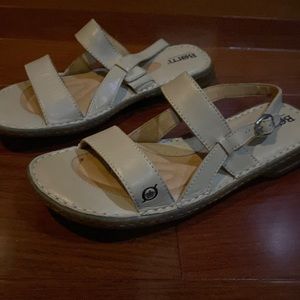 Born leather sandals